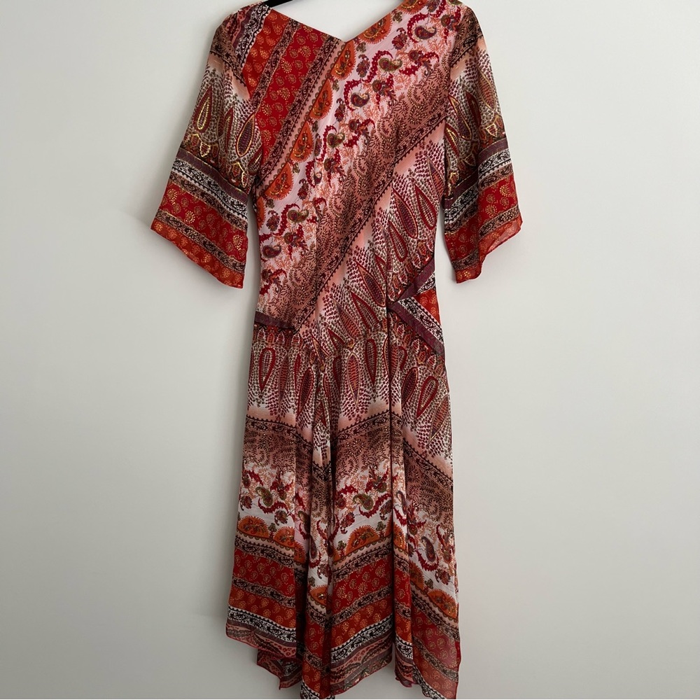 Westport 1962 Bohemian Gypsy Dress Size 10 - Picture 2 of 8